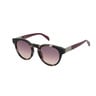 Lunettes de soleil bordeaux Round Mesh