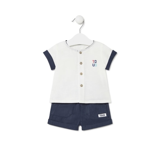 Tous - Baby Outfit In Boat One Colour - Textil