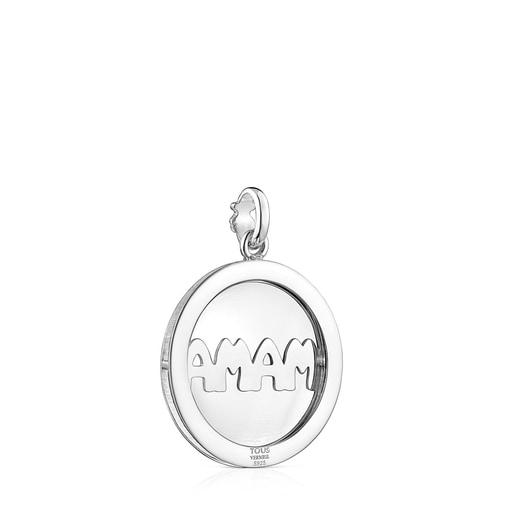 Small Silver TOUS Mama Pendant