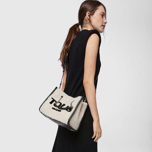 Бежевая сумка-шоппер Amaya Warm