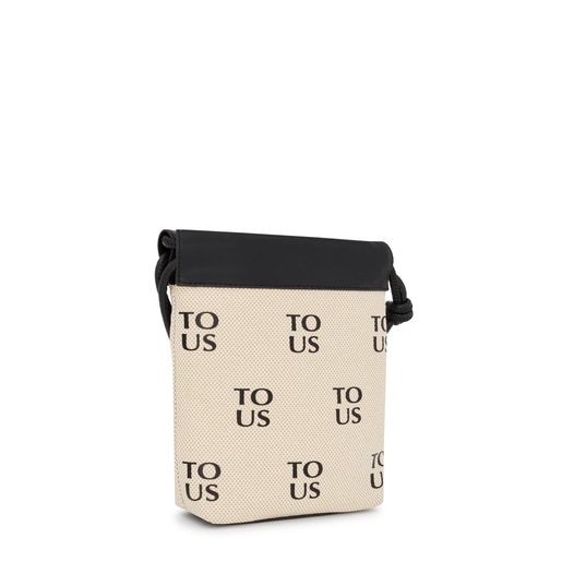 Mini-Handtasche TOUS TO-US in Beige