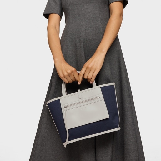 Capazo mediano topo reversible TOUS Double Way Bear