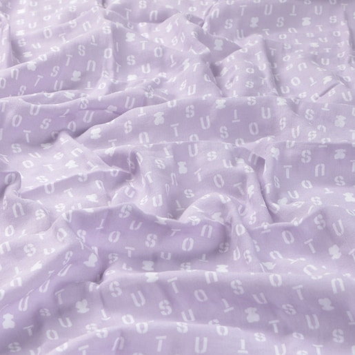 Baby muslin in Muse lilac