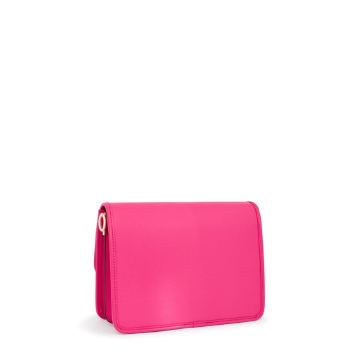 Medium fuchsia-colored TOUS La Rue Audree Crossbody bag