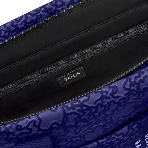 Small purple-colored nylon Kaos Mini Evolution Tote bag