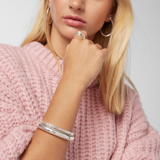 Pulsera Warm de plata