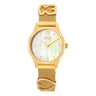 Analog Watch with gold-colored IPG steel bracelet Epic Icon Mesh