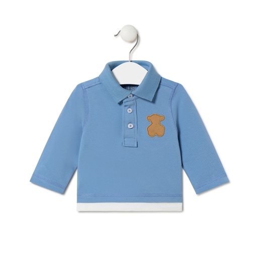 Polo Casual blau