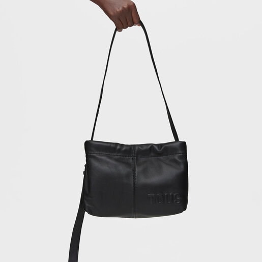 Bandolera de piel negra TOUS Dolsa