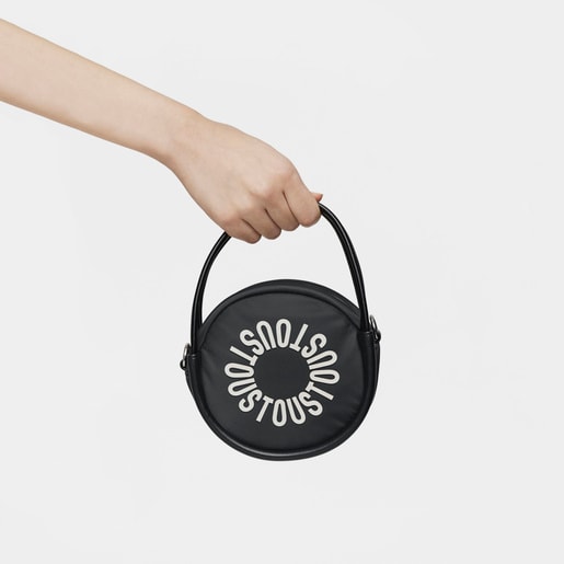 ダークグレーのミニ・クロスボディバッグ TOUS Miranda Soft