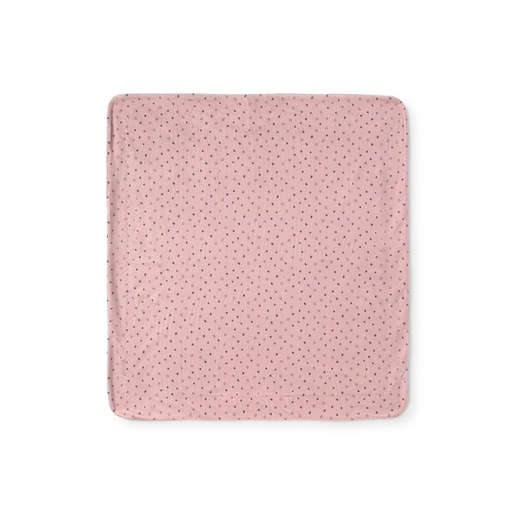 Manta de pelo bebé Mini rosa