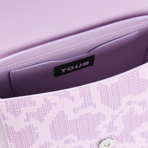 Small mauve Kaos Pix Crossbody bag | TOUS