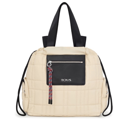 Großer Rucksack TOUS Empire Padded in Beige