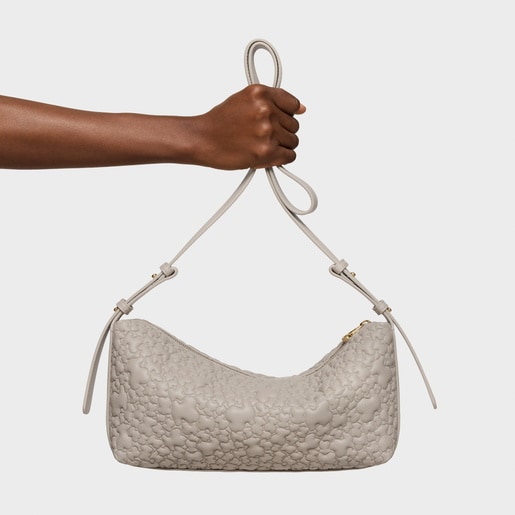 Sac à bandoulière taupe TOUS Puffy Bear