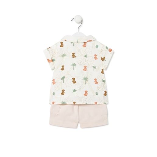 Baby outfit in Jungle one colour