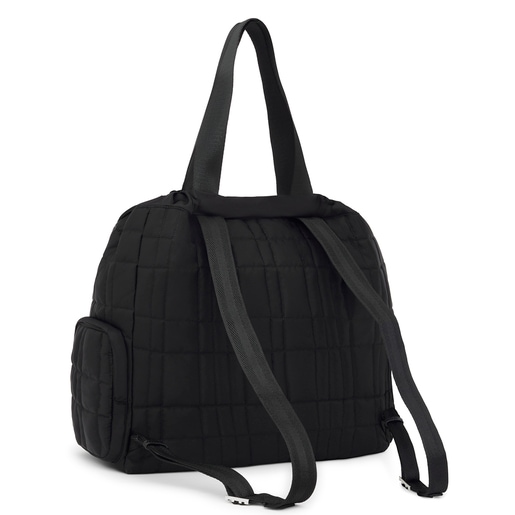 Extra-large black TOUS Empire Padded Backpack