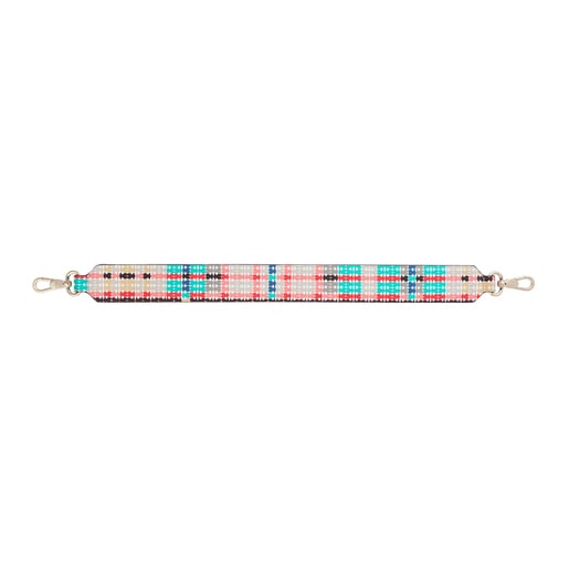 Multicolored Kaos Shock Print Short strap