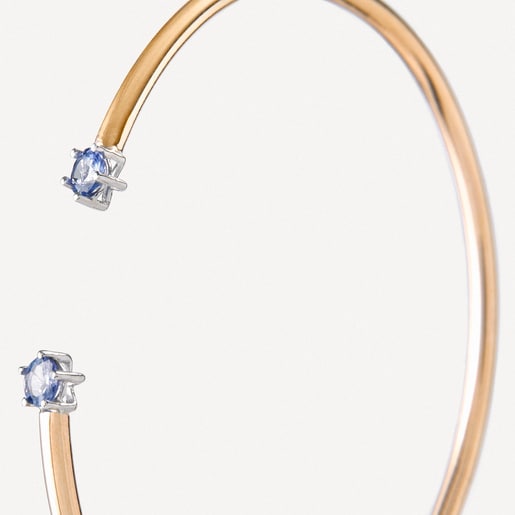 ATELIER 24/7 Bangle in rose Gold with Tanzanites