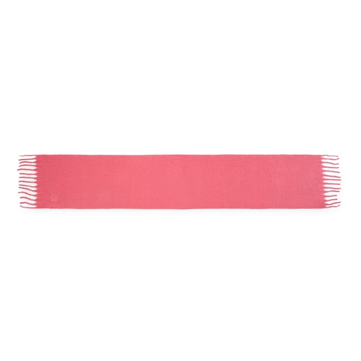 Coral-colored TOUS Olympe Scarf