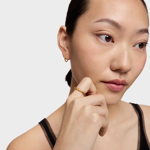 Gold Twisted Ring