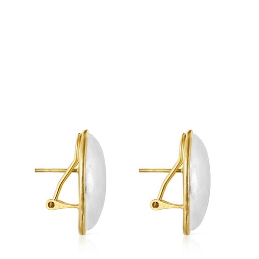 Two-tone Luah luna Earrings