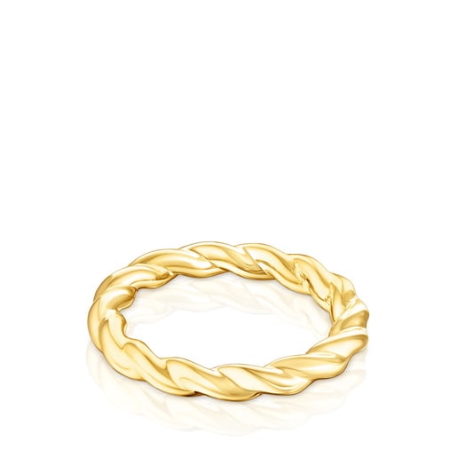 Gold Twisted Ring