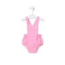 Baby romper in Classic pink