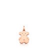 Medium Rose Silver Vermeil Sweet Dolls bear Pendant
