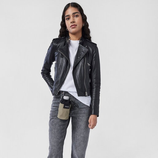 Funda para botella caqui TOUS Empire Cotton