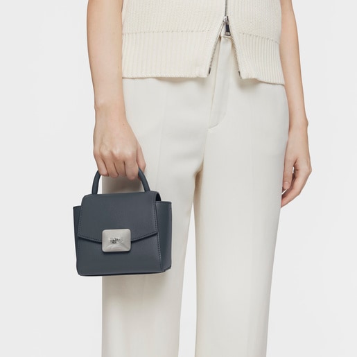Dark gray Crossbody minibag TOUS Lucia
