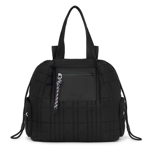 Extra-large black TOUS Empire Padded Backpack