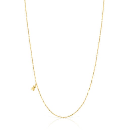 Collana Bold Bear in argento vermeil