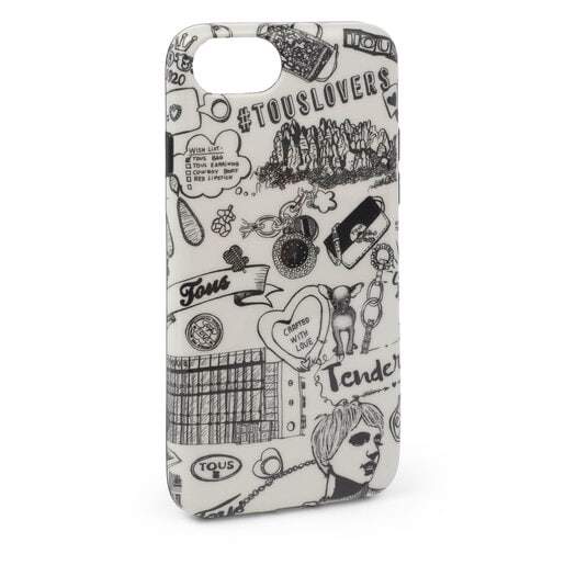 Beige Centenary Delray iPhone 6S/7/8 cell phone case