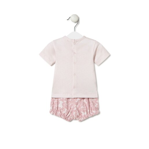 Conjunto de bebé KaosP rosa