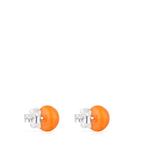 Orange Murano glass TOUS Icon Glass Earrings