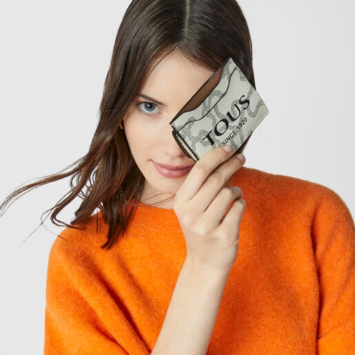 Beige Kaos Legacy Card holder