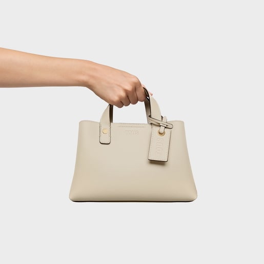 Small beige City bag The Citybow