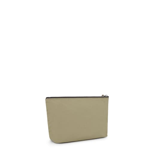 Khaki TOUS Empire Cotton Toiletry bag