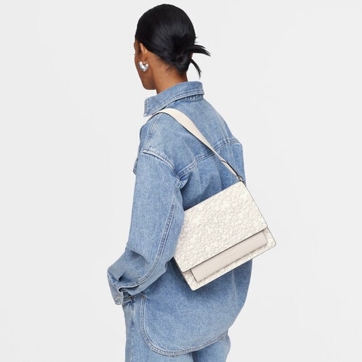 Medium light gray Audree Crossbody bag Kaos Mini Evolution