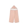 Baby bath cape in Arc pink