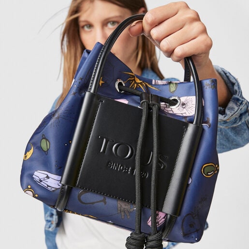 Синяя сумка на одно плечо TOUS Magic