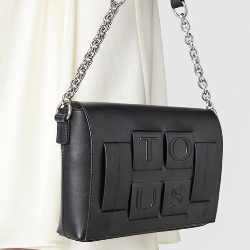 Маленькая черная сумка-кроссбоди TOUS Damas
