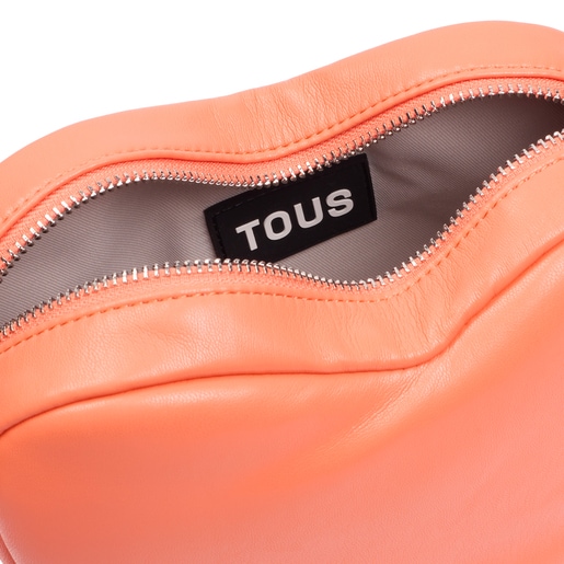 Bandolera naranja corazón TOUS Carol