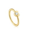 Anillo de oro con diamante creado en laboratorio TOUS Lili