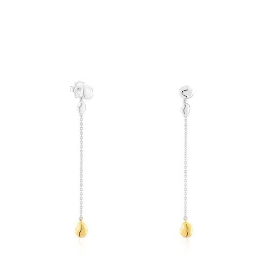 Long two-tone TOUS Joy Bits earrings