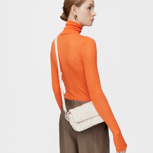 Beige Crossbody minibag TOUS Bold