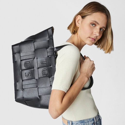 Черная сумка-тоут TOUS Damas