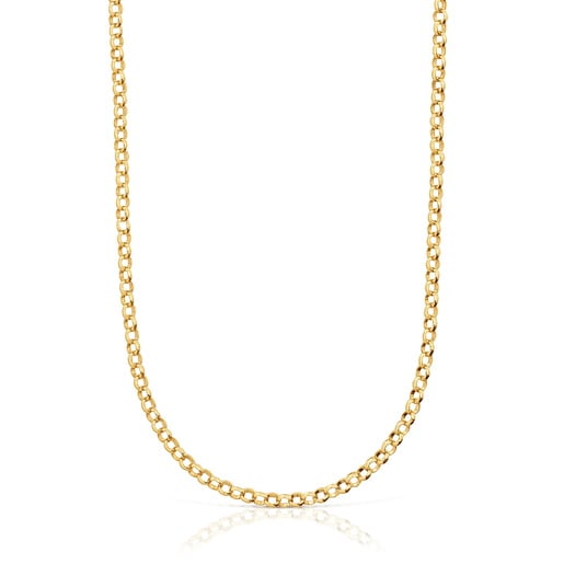 Collar cadena con baño de oro 18 kt sobre plata Eugenia X TOUS