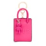 Μπρελόκ μίνι τσάντα TOUS La Rue σε φούξια χρώμα