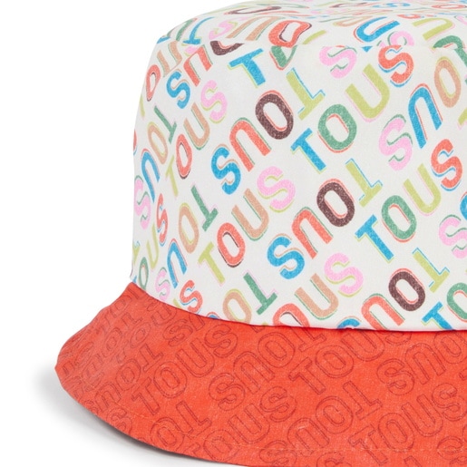 Boys sun hat in Logo multicolour